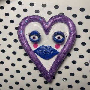 Heart ashtray/incense holder